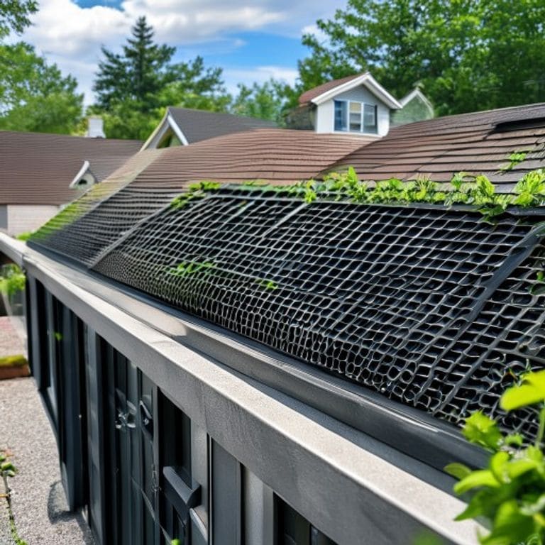 Comparison of correctly installed micro-mesh gutter guard and a failed DIY foam guard, professional gutter guard installation tips
