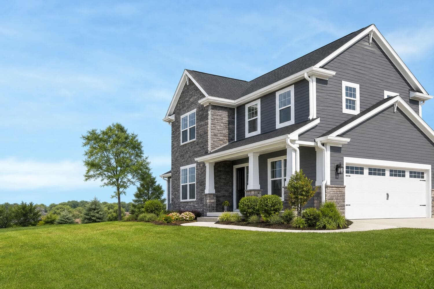 Same-day gutter service completed on a South Jersey home