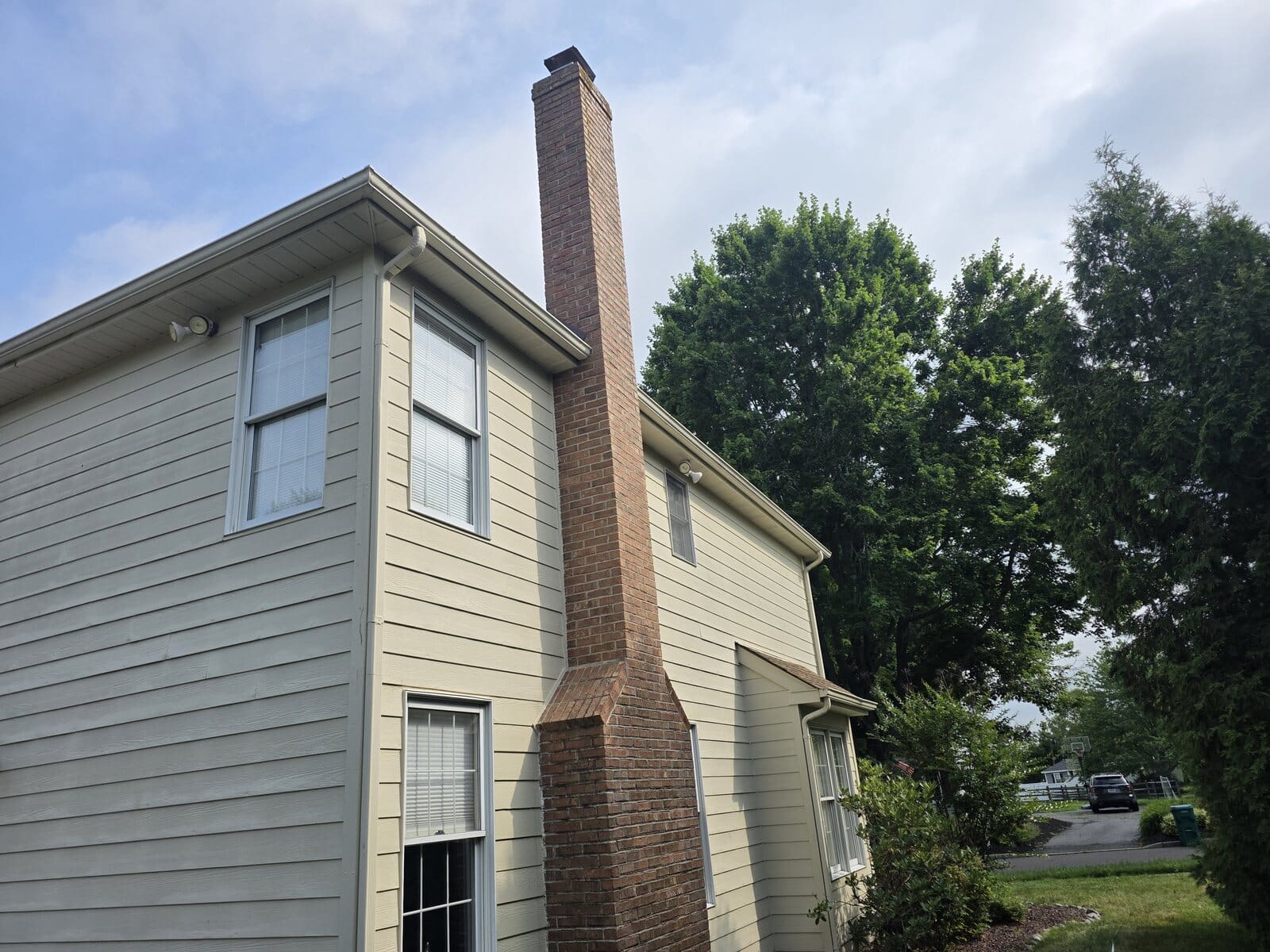 Finished LeafBlaster Pro gutter guard installation in Yardley, Pennsylvania
